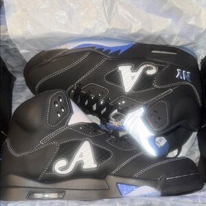 Awake Black and Blue Sneakers